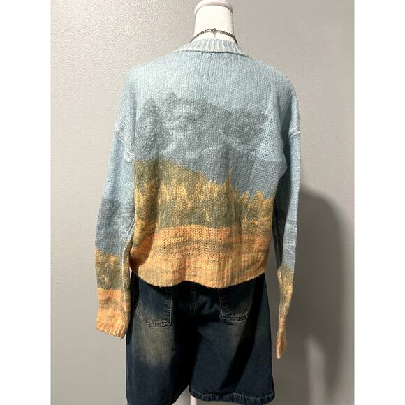 Zara Wool Blend Pastel Sweatshirt - Picture 5 of 6